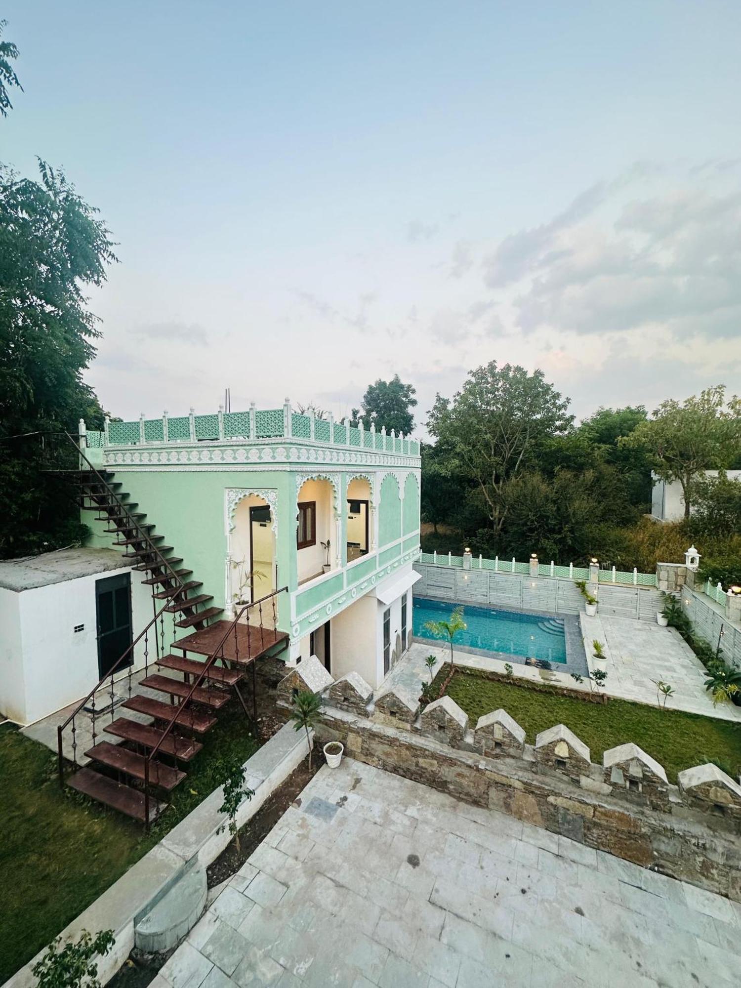 Rajasthan Haveli Villa Udaipur Exterior foto