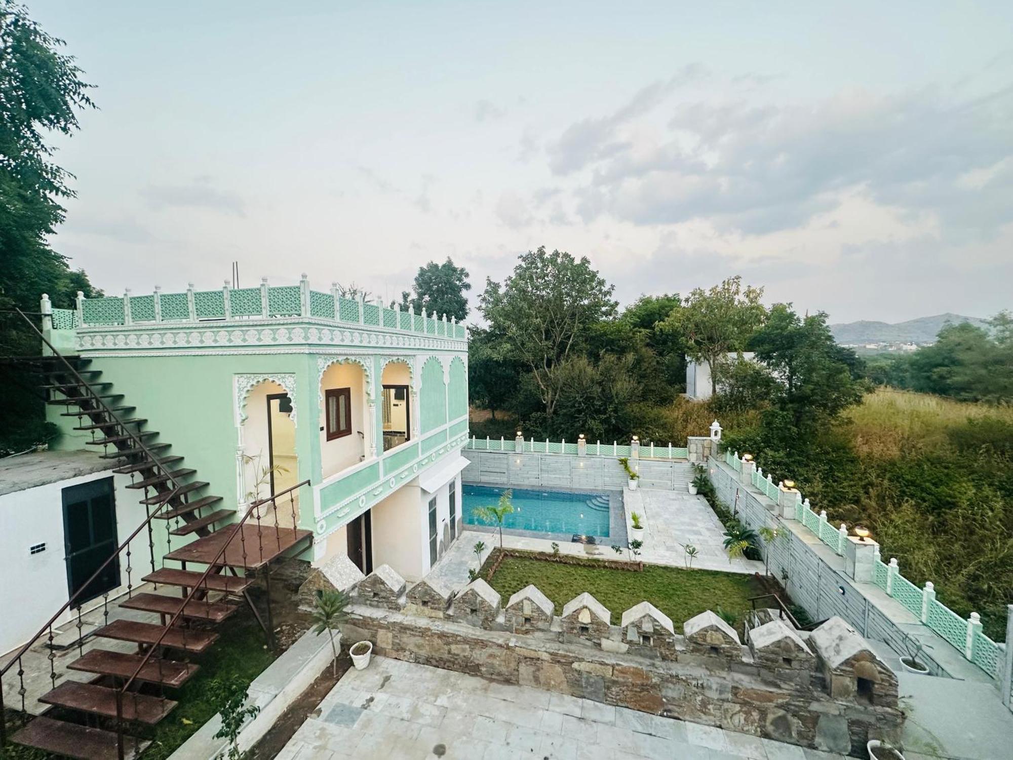 Rajasthan Haveli Villa Udaipur Exterior foto